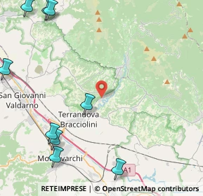 Mappa Piazza Gino Bartali, 52028 Terranuova Bracciolini AR, Italia (7.06455)