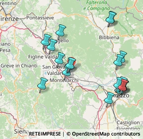 Mappa Piazza Gino Bartali, 52028 Terranuova Bracciolini AR, Italia (17.65684)