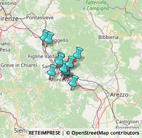 Mappa Via Learco Guerra, 52028 Terranuova Bracciolini AR, Italia (7.7)