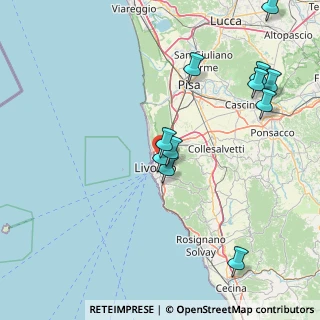 Mappa Via Firenze, 57122 Livorno LI, Italia (18.07727)