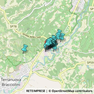 Mappa Via Marco Pantani, 52028 Terranuova Bracciolini AR, Italia (0.27043)