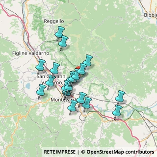 Mappa Via Marco Pantani, 52028 Terranuova Bracciolini AR, Italia (6.347)
