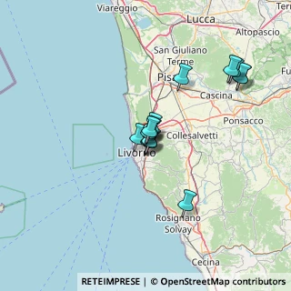 Mappa Via Giovanni Verga, 57126 Livorno LI, Italia (10.66357)