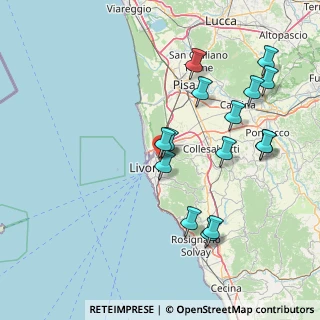 Mappa Via Giovanni Verga, 57126 Livorno LI, Italia (16.92933)