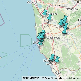 Mappa Via Giovanni Verga, 57126 Livorno LI, Italia (13.74)