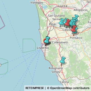Mappa Via Giovanni Verga, 57126 Livorno LI, Italia (18.11533)