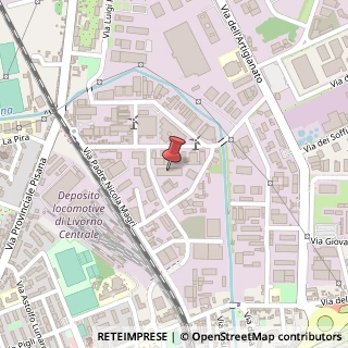 Mappa Via Giovanni Verga, 11/5, 57121 Livorno, Livorno (Toscana)