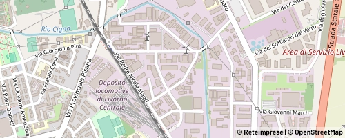 Mappa Livorno