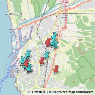 Mappa Via Giovanni Verga, 57126 Livorno LI, Italia (2.034)