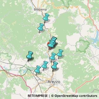 Mappa Via Francesco Petrarca, 52010 Capolona AR, Italia (5.42588)