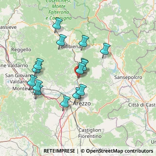 Mappa Via Francesco Petrarca, 52010 Capolona AR, Italia (14.10267)
