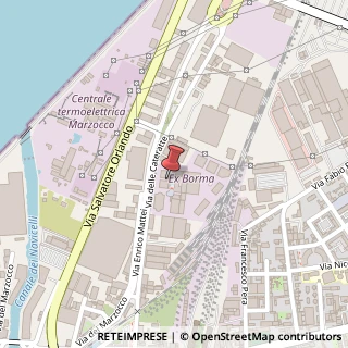 Mappa Via delle Cateratte, 90, 57122 Livorno, Livorno (Toscana)