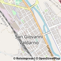 Map San Giovanni Valdarno