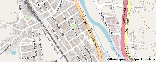 Mappa San Giovanni Valdarno