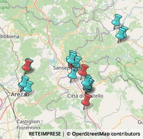 Mappa Piazza Etruria, 06016 San Giustino PG, Italia (15.30222)