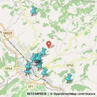 Mappa Via Quercitella, 50052 Certaldo FI, Italia (2.35083)
