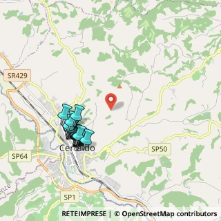 Mappa Via Quercitella, 50052 Certaldo FI, Italia (2.036)