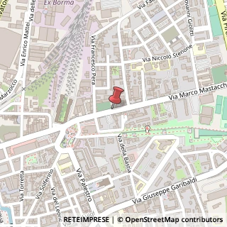 Mappa Via Marco Mastacchi, 45, 57122 Livorno, Livorno (Toscana)