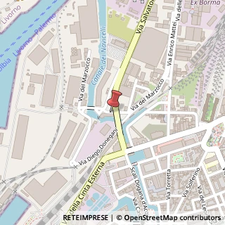 Mappa Via del Marzocco, 5, 57123 Livorno, Livorno (Toscana)