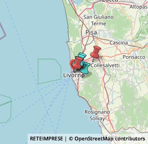 Mappa Via del Marzocco, 57123 Livorno LI, Italia (38.64308)
