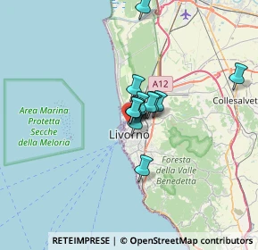 Mappa Via del Marzocco, 57123 Livorno LI, Italia (3.92)