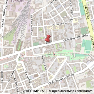Mappa Via Marco Mastacchi,  65, 57122 Livorno, Livorno (Toscana)