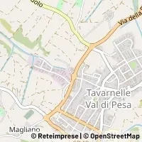 Map Tavarnelle Val di Pesa