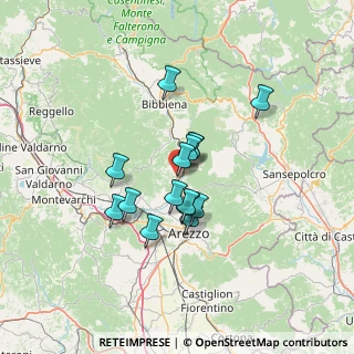 Mappa Strada Regionale Umbro Casentinese Romagnola, 52010 Capolona AR, Italia (10.14)