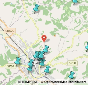 Mappa Strada Vicinale Torrione, 50052 Certaldo FI, Italia (2.68067)