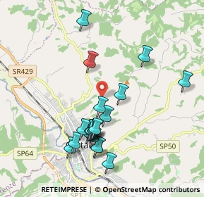 Mappa Strada Vicinale Torrione, 50052 Certaldo FI, Italia (1.9615)
