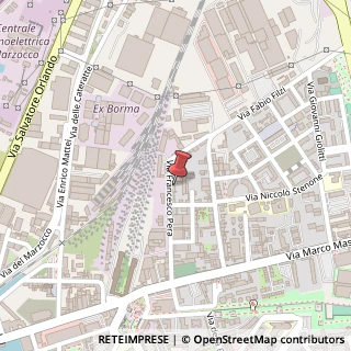 Mappa Via Francesco Pera, 44, 57122 Livorno, Livorno (Toscana)