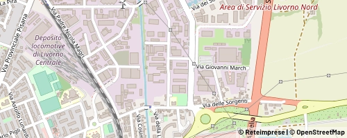 Mappa Livorno