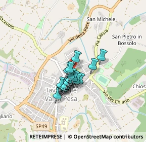 Mappa Via della Libertà, 50028 Barberino Tavarnelle FI, Italia (0.277)
