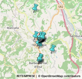 Mappa Via della Libertà, 50028 Barberino Tavarnelle FI, Italia (0.9825)