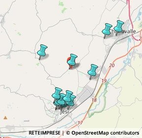 Mappa Via S. Maria, 60030 Monsano AN, Italia (4.19)