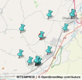 Mappa Via S. Maria, 60030 Monsano AN, Italia (4.84714)