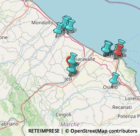 Mappa Via S. Maria, 60030 Monsano AN, Italia (14.82786)