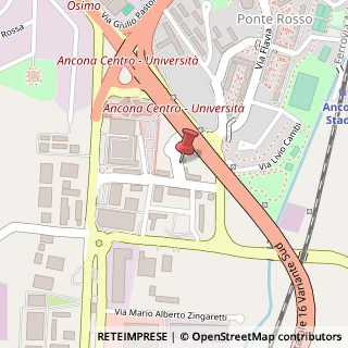 Mappa Via Dottor Sandro Totti, 4, 60131 Ancona, Ancona (Marche)