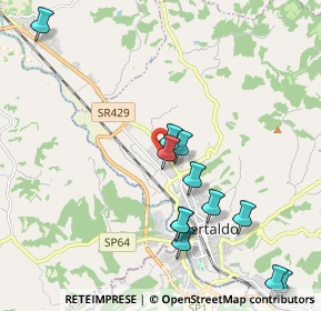 Mappa Via Emilia Romagna, 50052 Certaldo FI, Italia (2.2875)