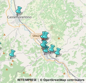 Mappa Via Emilia Romagna, 50052 Certaldo FI, Italia (4.52167)