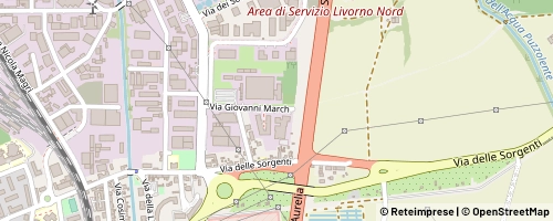 Mappa Livorno