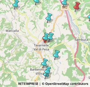 Mappa Viale 1° Maggio, 50028 Tavarnelle Val di Pesa FI, Italia (2.645)