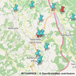Mappa Viale 1° Maggio, 50028 Tavarnelle Val di Pesa FI, Italia (2.645)
