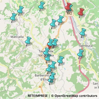 Mappa Viale 1° Maggio, 50028 Tavarnelle Val di Pesa FI, Italia (2.468)