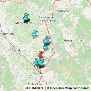 Mappa Viale 1° Maggio, 50028 Tavarnelle Val di Pesa FI, Italia (8.369)