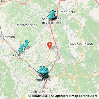 Mappa Viale 1° Maggio, 50028 Tavarnelle Val di Pesa FI, Italia (10.4165)