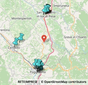 Mappa Viale 1° Maggio, 50028 Tavarnelle Val di Pesa FI, Italia (10.4165)