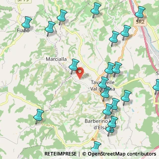 Mappa Località La Ceppa, 50028 Tavarnelle Val di Pesa FI, Italia (2.928)