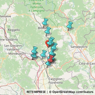 Mappa Via Aldo Moro, 52010 Capolona AR, Italia (10.85)
