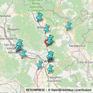 Mappa Via Aldo Moro, 52010 Capolona AR, Italia (15.08111)